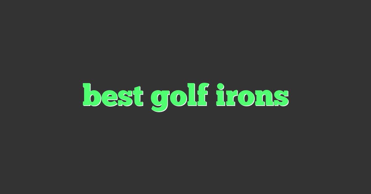 best golf irons