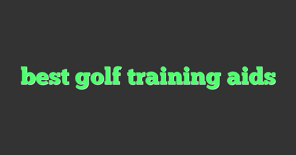 best golf training aids